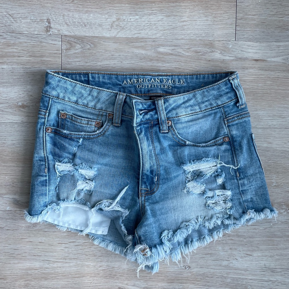 American Eagle cutoff Jean shorts size 2